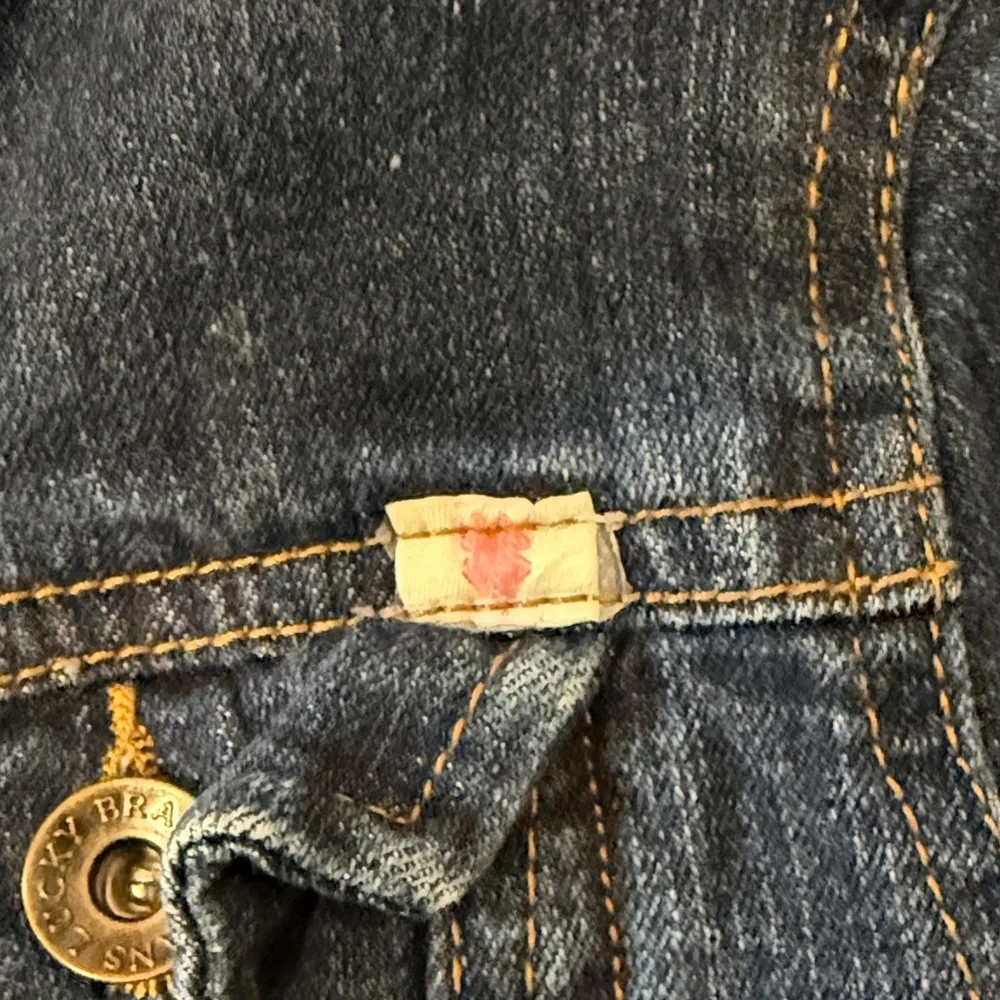 Lucky Brand Kids Dark Blue Jean Jacket